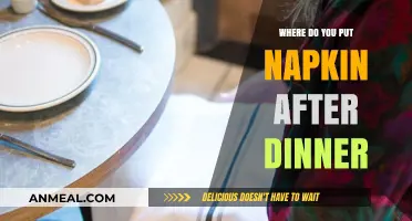 Proper Napkin Placement: Post-Dinner Etiquette for a Polished Table Setting
