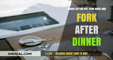 Proper Table Etiquette: Where to Place Your Knife and Fork Post-Dinner