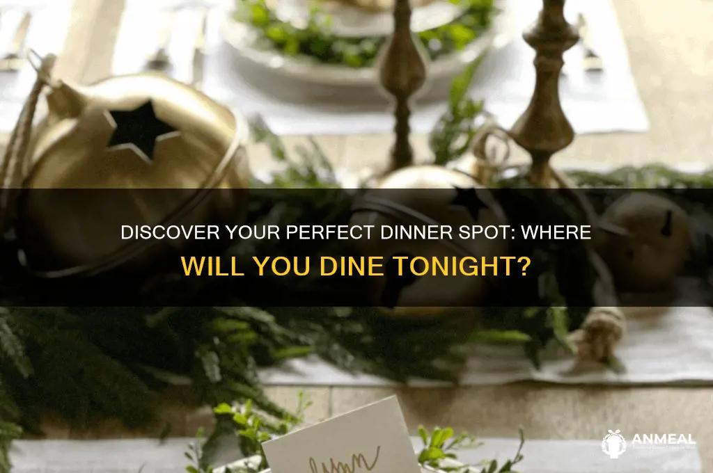 where do you want to go for dinner