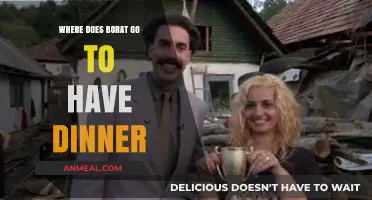 Borat's Dinner Adventures: Exploring His Unexpected Culinary Destinations