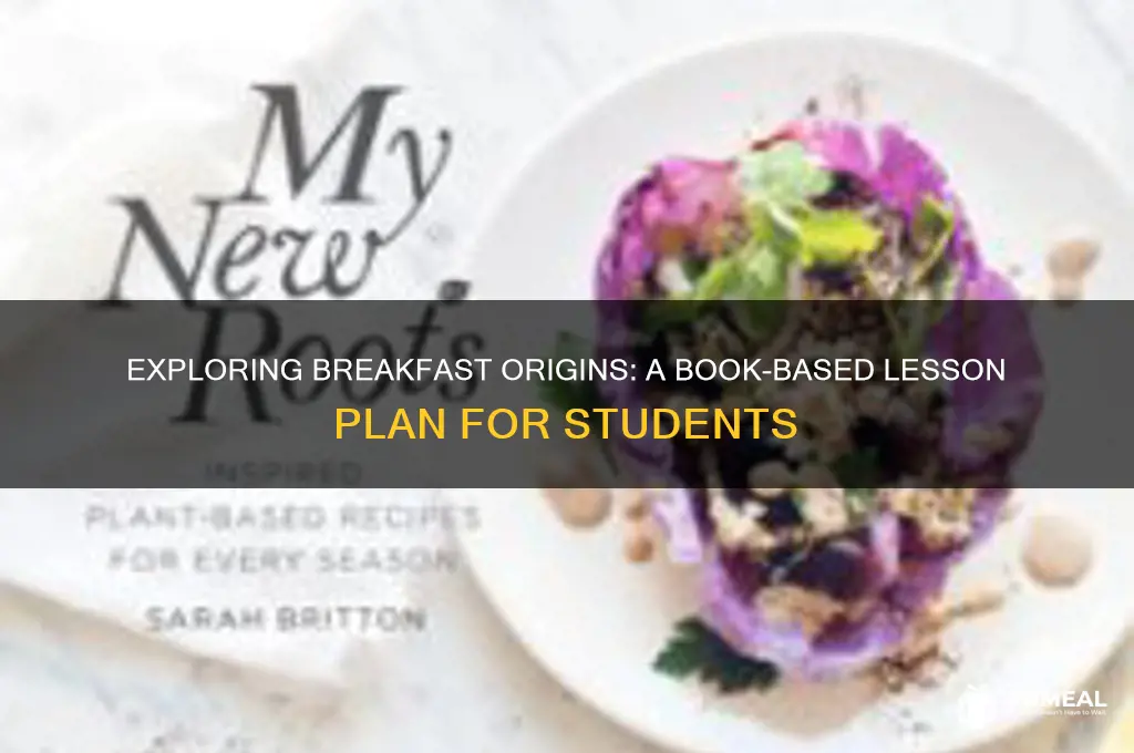 where does breakfast come from book lesson plan