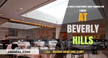 Top Beverly Hills Dining Spots for Lunch and Dinner Revealed