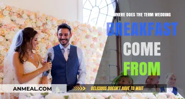 The Surprising Origins of the Term Wedding Breakfast Explained