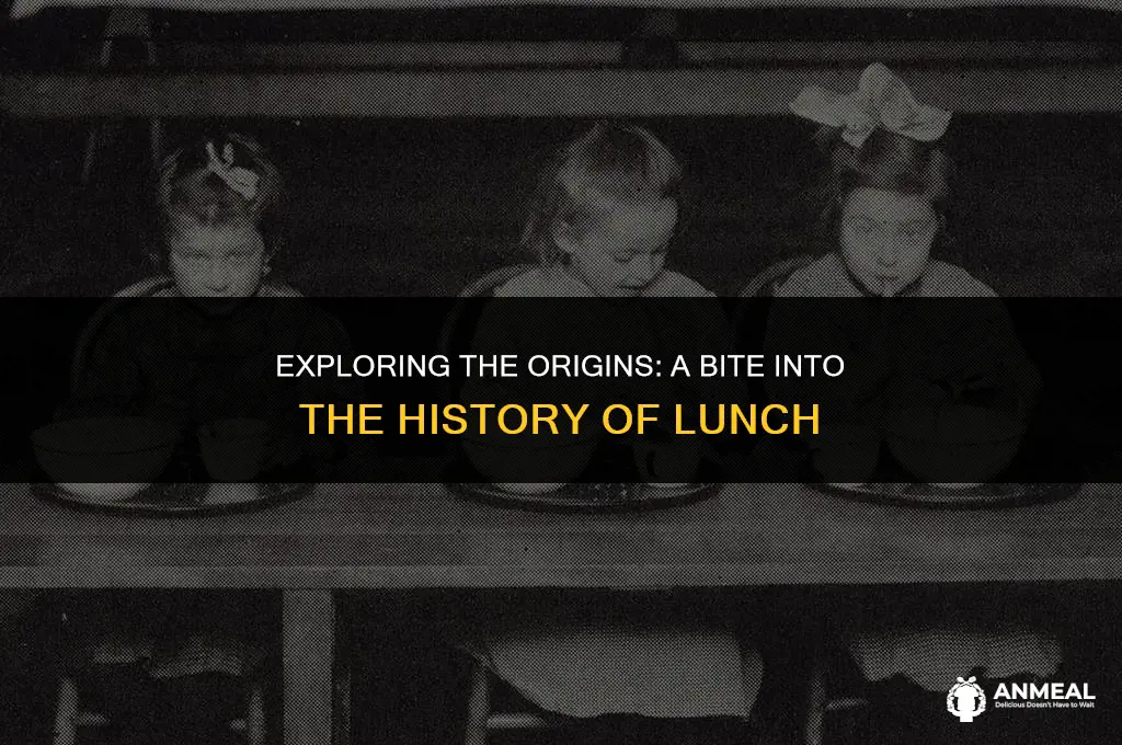 where does the word lunch come from