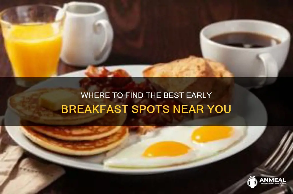 where early breakfast