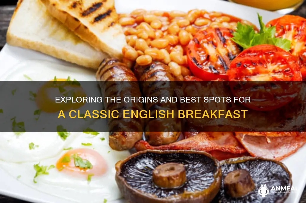 where english breakfast