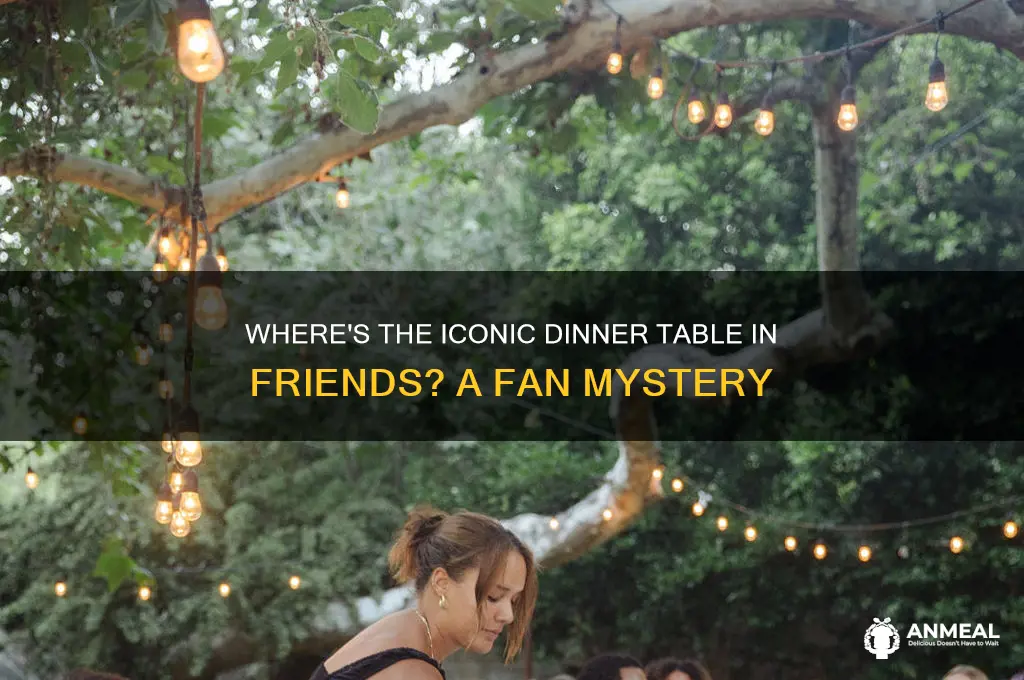 where id the dinner on freinds