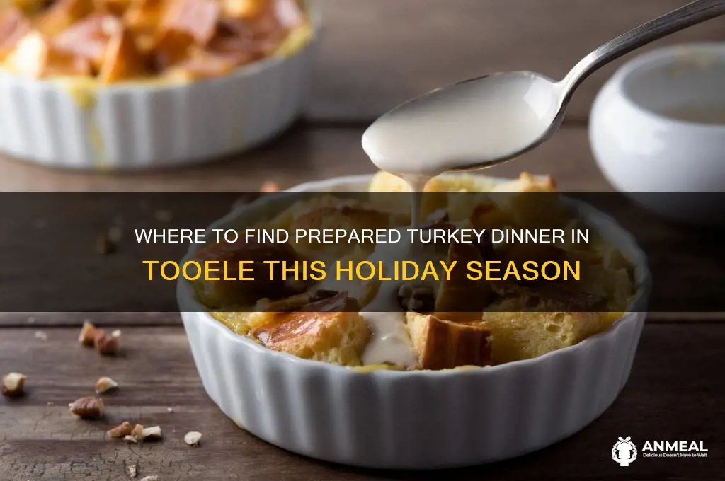 where in tooele is selling prepared turkey dinner