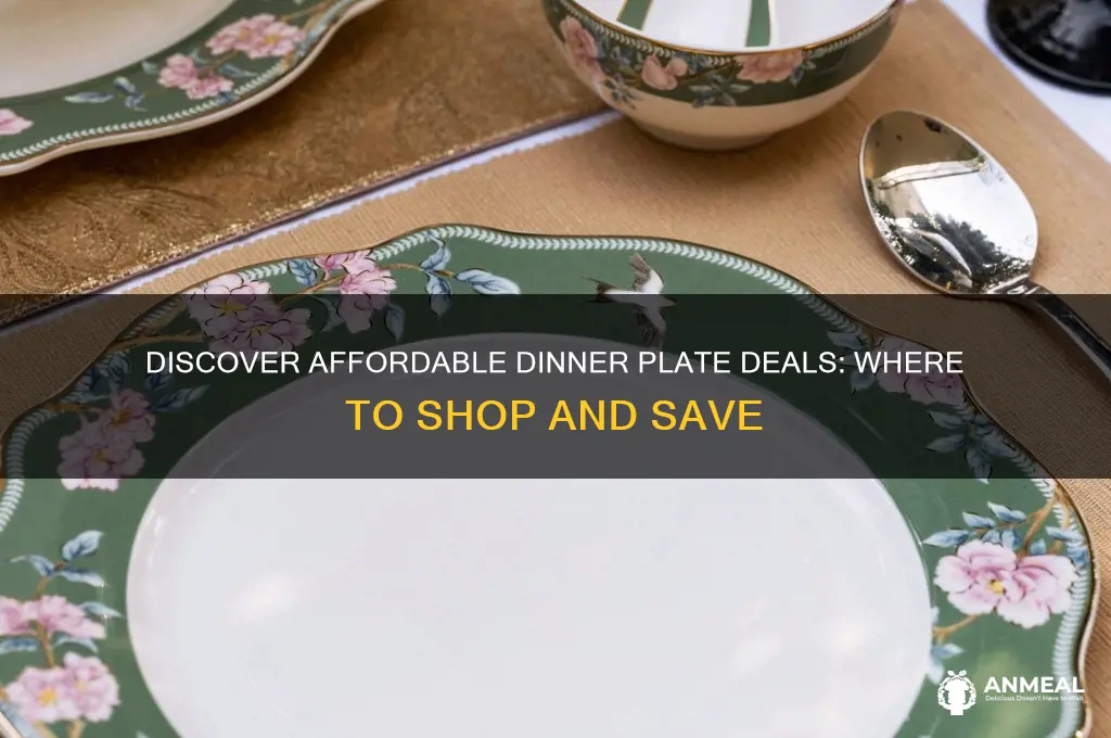 where is a deal for dinner plates