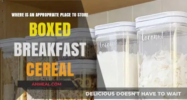 Best Storage Spots for Boxed Cereal: Keeping Breakfast Fresh and Crisp