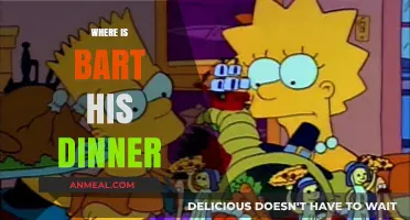 Where is Bart's Dinner? Unraveling the Mystery of His Missing Meal