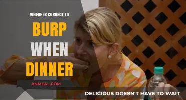 Burping Etiquette: When and Where It’s Acceptable at the Dinner Table
