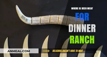 Discovering the Location of Deer Meat for Dinner Ranch