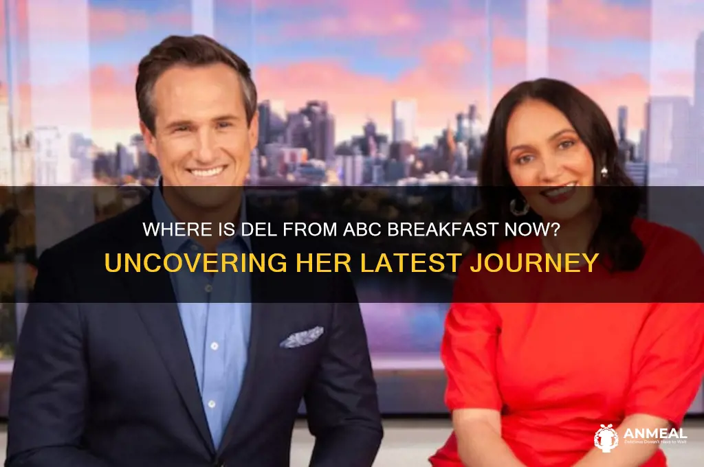 where is del from abc breakfast
