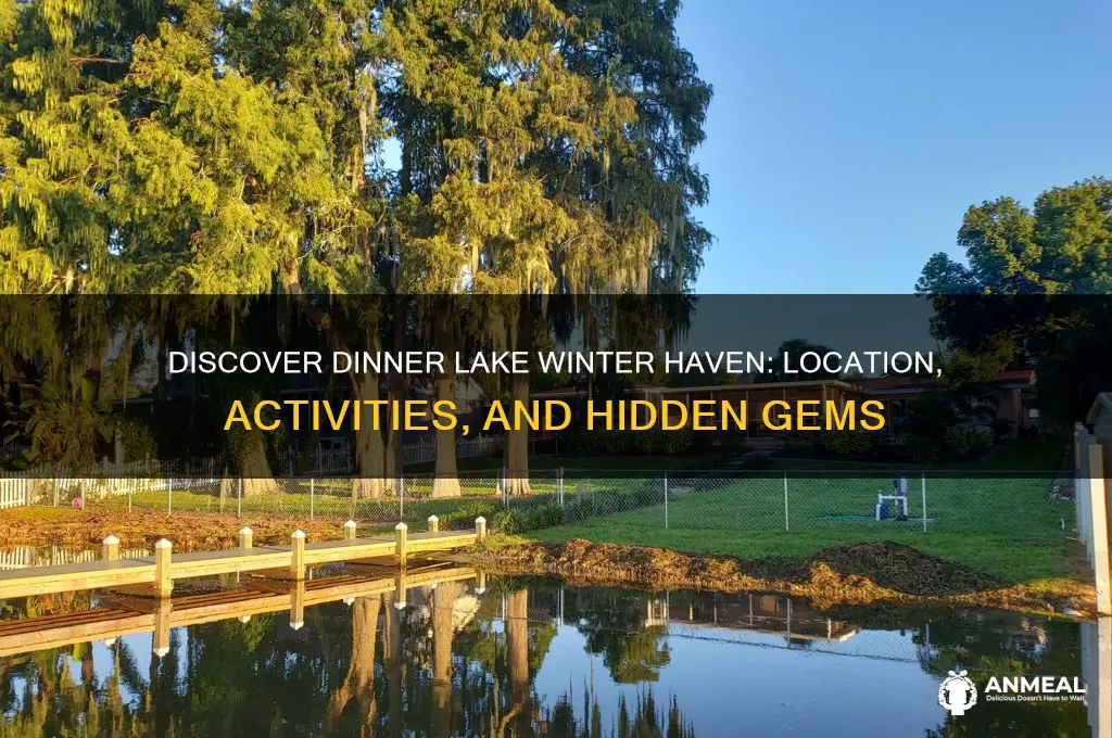 where is dinner lake winter haven
