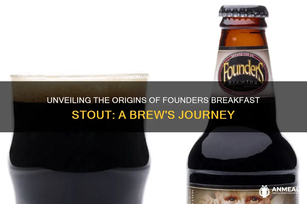 where is founders breakfast stout from