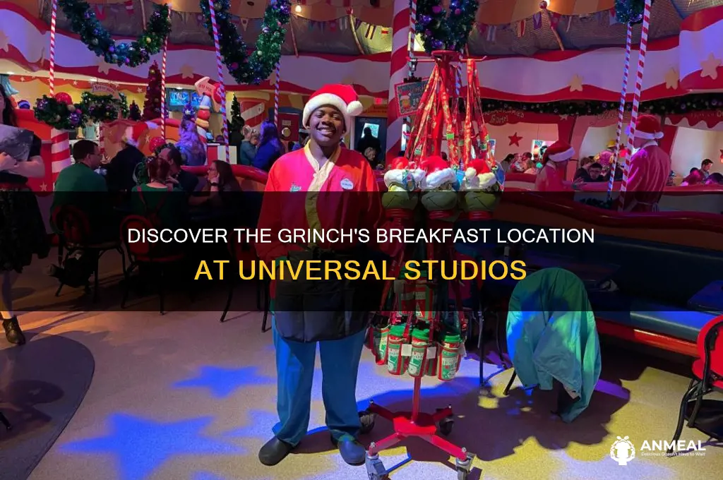 where is grinch breakfast at universal