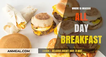 Where to Find Maccas All-Day Breakfast: Locations and Availability