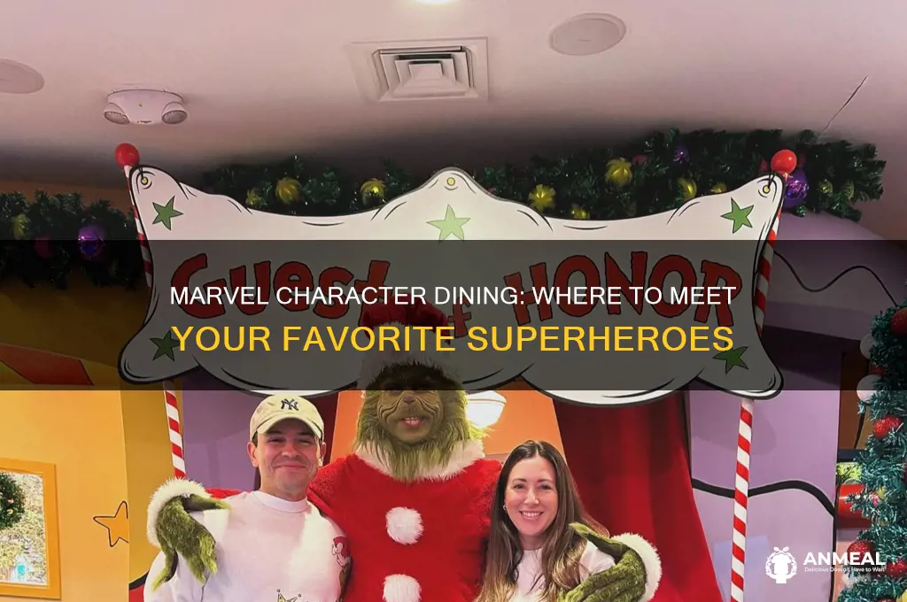 where is marvel character dinner