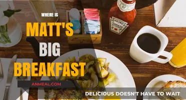 Discovering Matt's Big Breakfast: Locations and Must-Try Menu Highlights