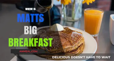 Discovering Matt's Big Breakfast: Locations and Must-Try Menu Highlights