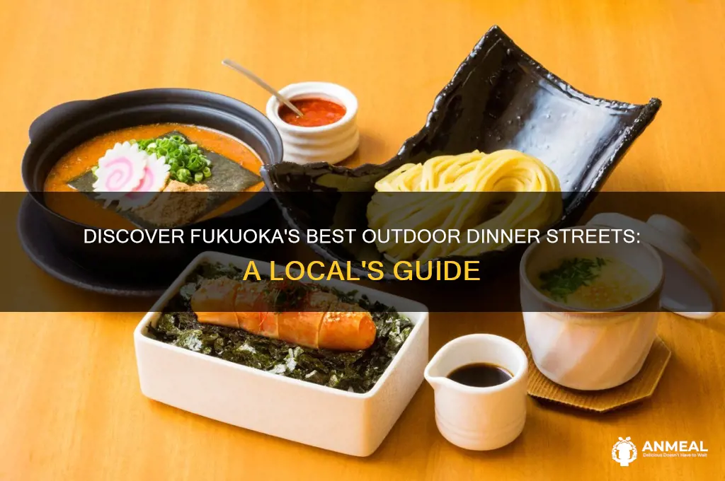 where is outdfoor dinner street fukuoka
