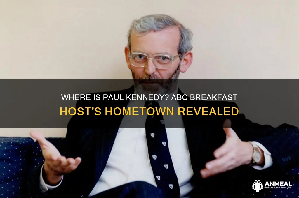 where is paul kennedy from abc breakfast