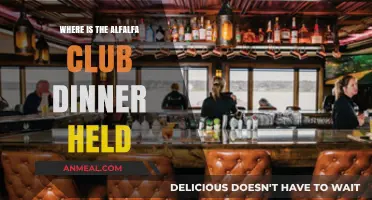 Where is the Alfalfa Club Dinner Held? Unveiling the Secret Location