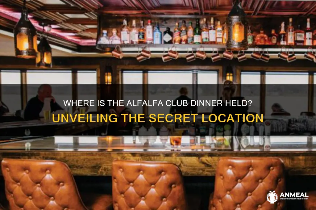 where is the alfalfa club dinner held