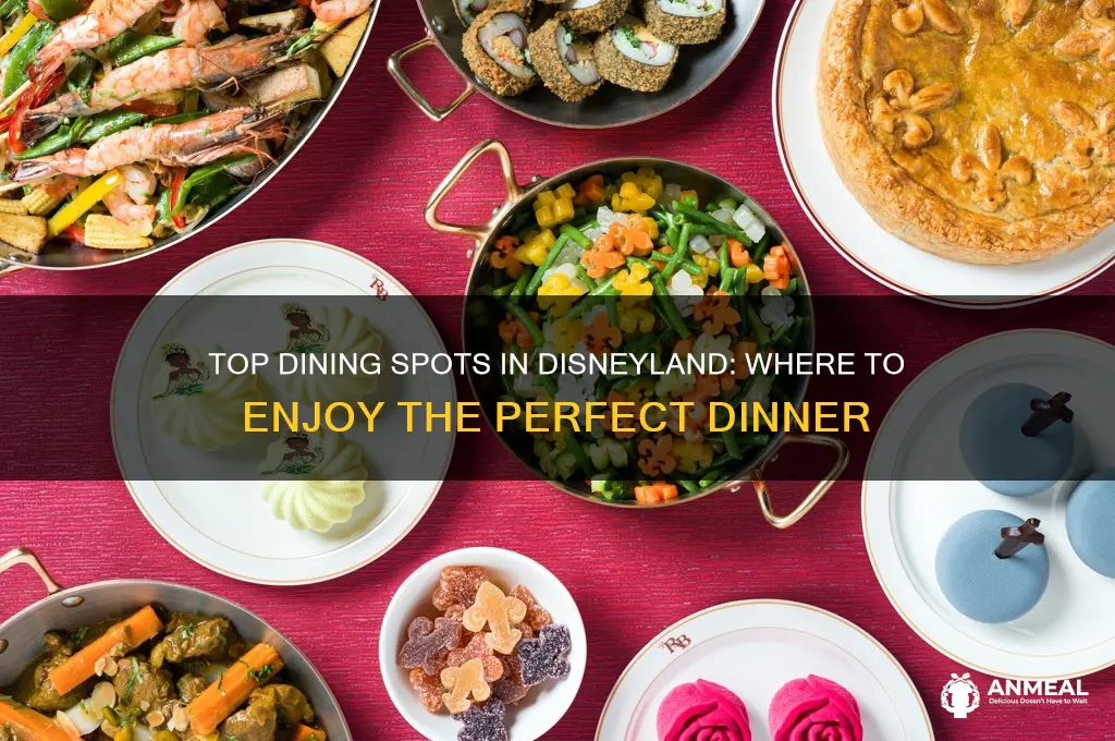 where is the best place to have dinner in disneyland