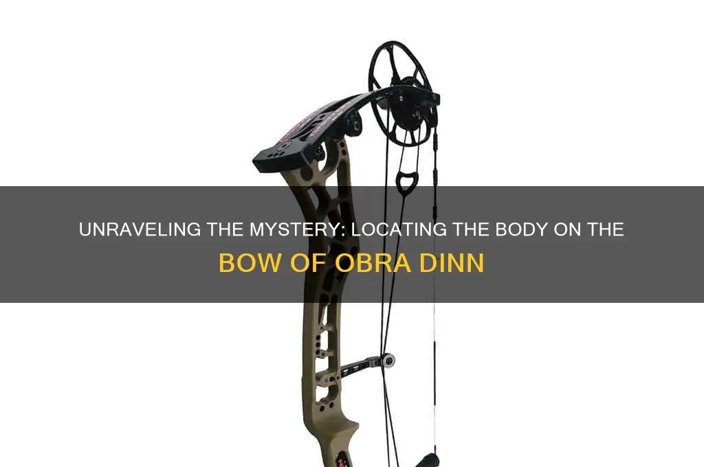 where is the body on the bow obra dinn