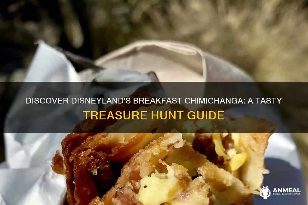 where is the breakfast chimichanga at disneyland
