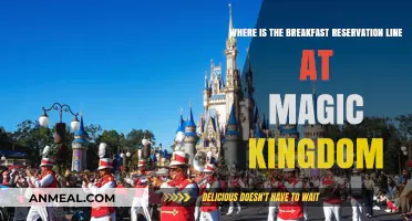 Magic Kingdom Breakfast: Finding the Reservation Line Made Easy