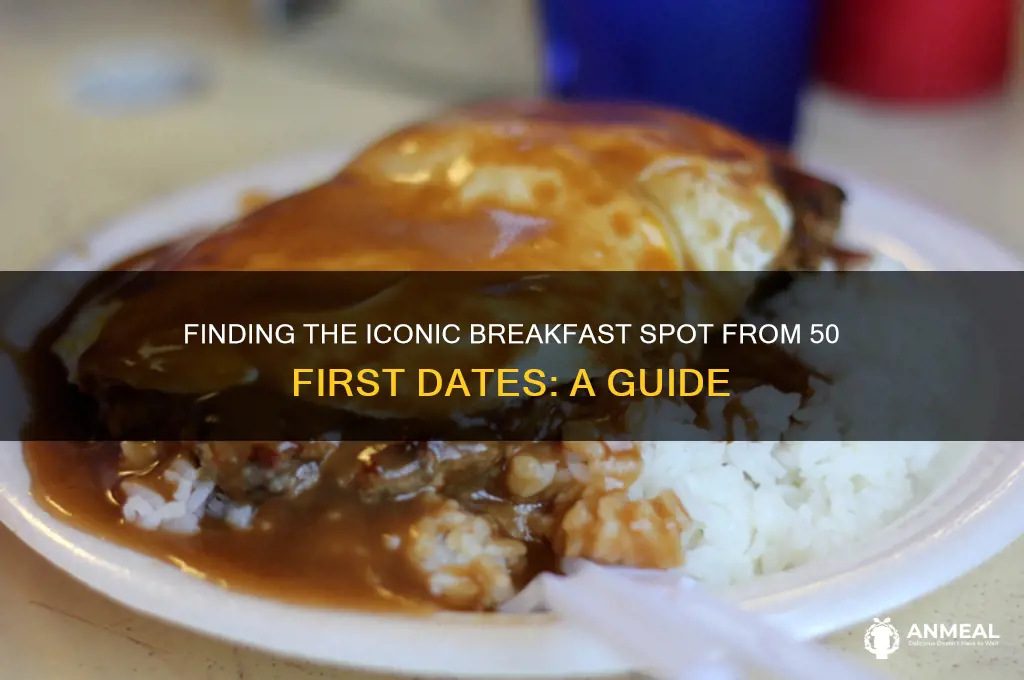where is the breakfast restaurant in 50 first dates