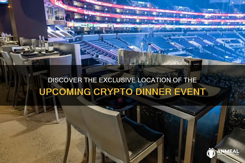 where is the crypto dinner being held