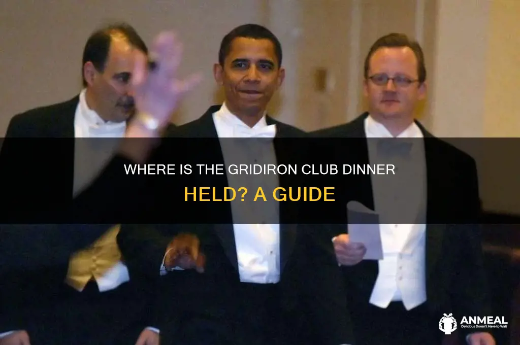 where is the gridiron club dinner