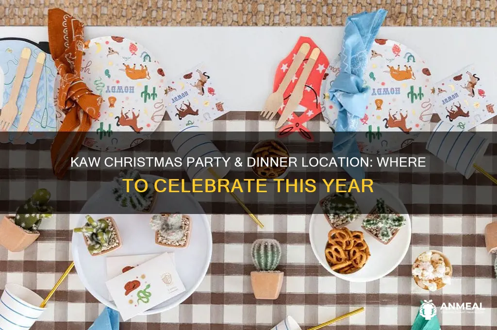 where is the kaw chistmas party and dinner