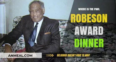 Discover the Location of the Paul Robeson Award Dinner
