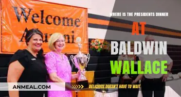 President's Dinner at Baldwin Wallace: Location and Event Highlights