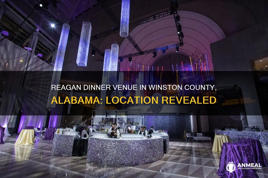 where is the reagan dinner held in winston county alabama