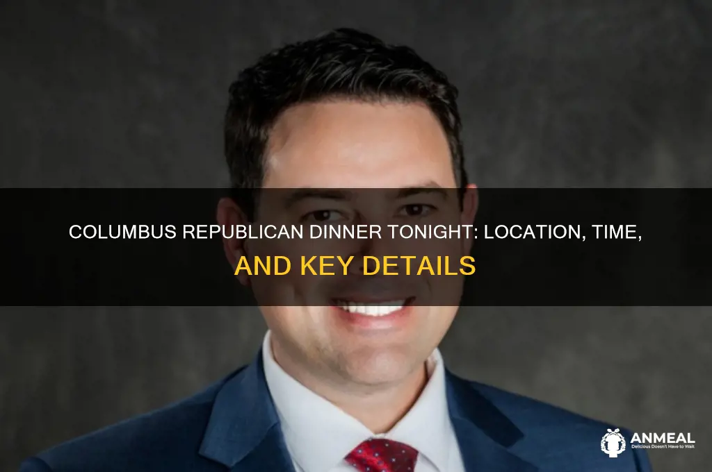 where is the republican dinner in columbus tonight