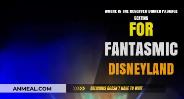 Fantasmic! Reserved Dinner Package Seating Location Guide at Disneyland