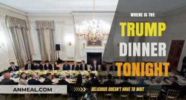 Trump's Dinner Location Tonight: Where and When to Watch Live