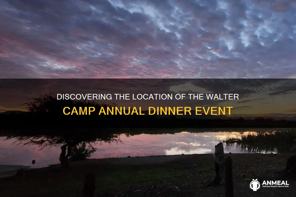 where is the walter camp annual dinner