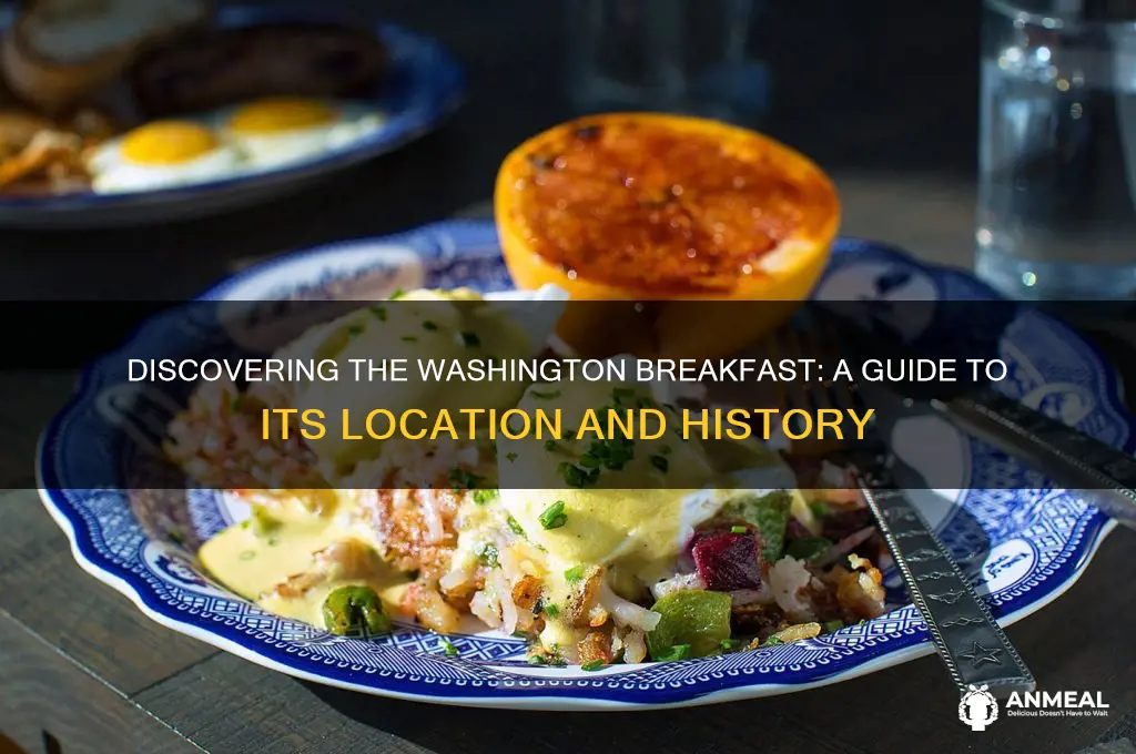 where is the washington breakfast