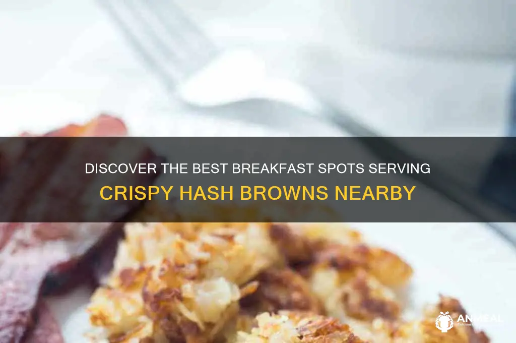 where is there hash browns for breakfast