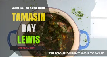 Dinner Destinations with Tamasin Day-Lewis: Where to Dine Tonight?