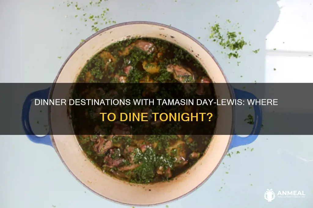 where shall we go for dinner tamasin day lewis