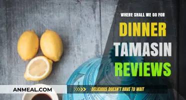 Tamasin's Dinner Picks: Where to Dine Tonight?