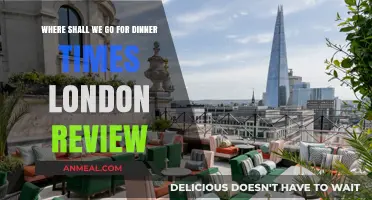 London's Best Dinner Spots: A Tasty Review Guide